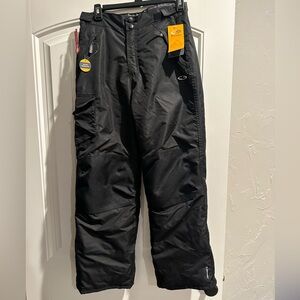 Youth Black Ski Pants
